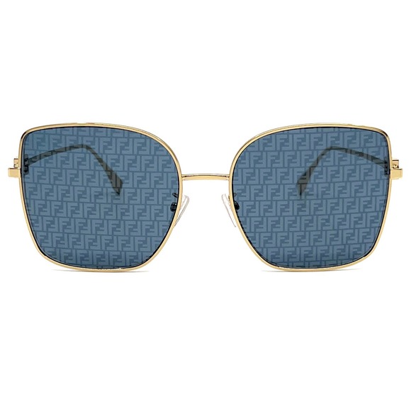 Fendi Sunglasses NWOT Fendi | Accessories | Nwot Fendi Round Gold Sunglasses  main image 2